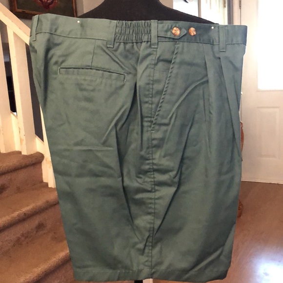 Grand Slam Other - Men's Size 38 Green Pleated Golf Shorts
